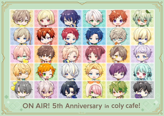 『オンエア!』5th Anniversary in coly cafe! 開催概要