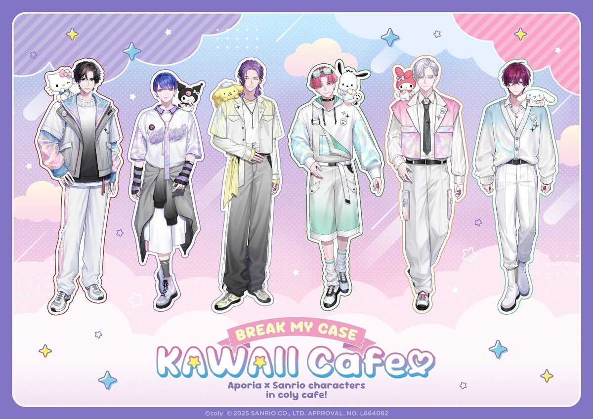 ブレイクマイケース』 KAWAII Cafe♡ Aporia × Sanrio characters in 