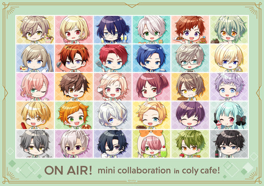 『オンエア！』mini collaboration in coly cafe! 開催概要